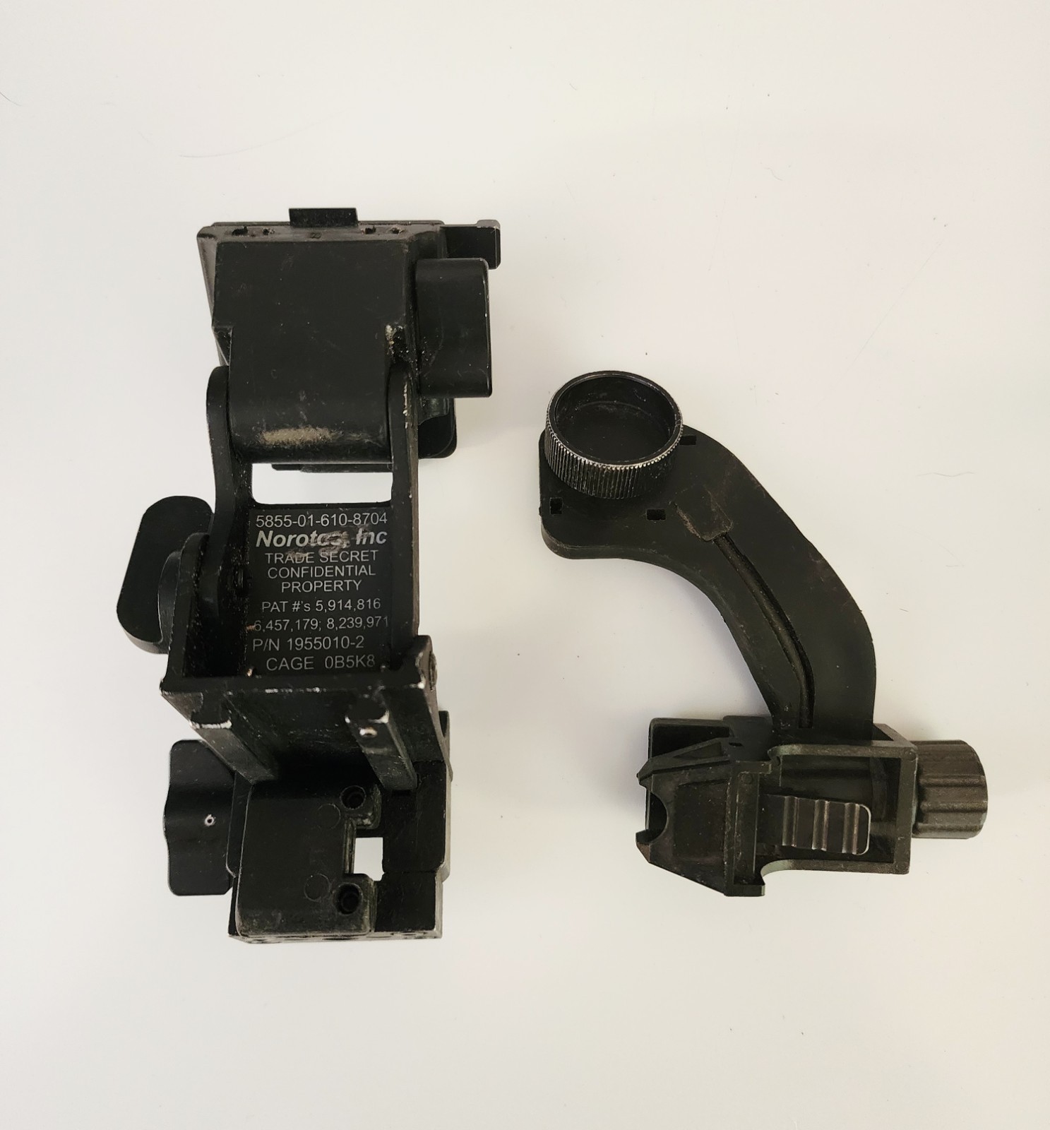 Genuine USGI Norotos NVG Rhino Mount Il With J-Arm Adapter