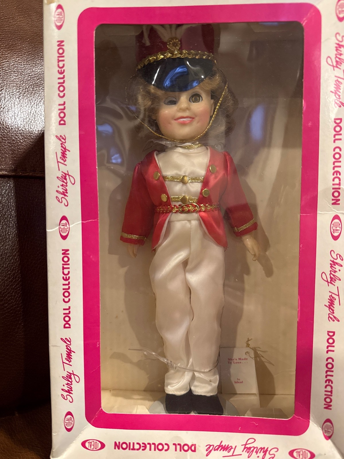 This is a 1980s vinyl Shirley Temple Doll Collection figure by Ideal, featured i