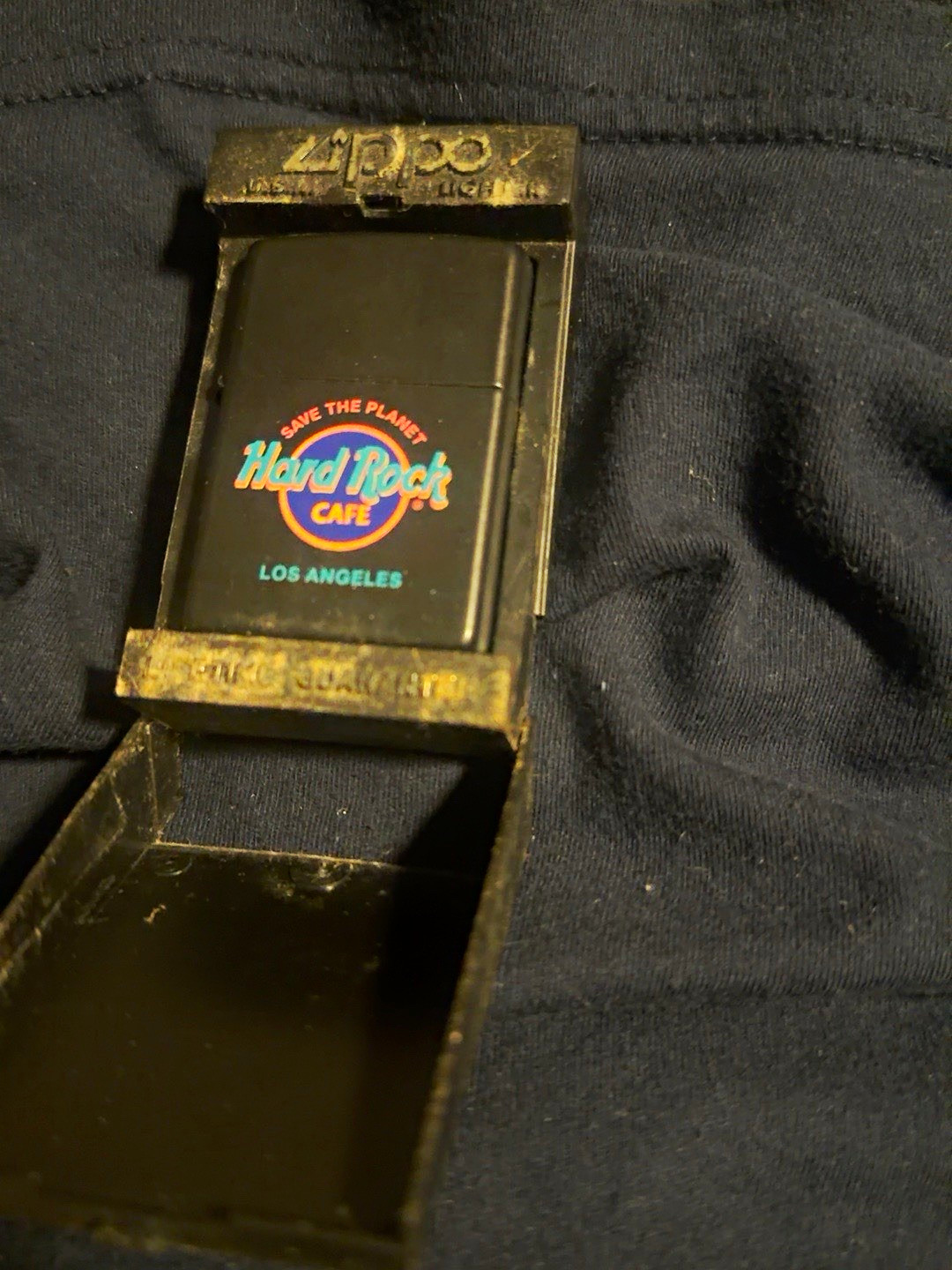 Zippo Hard Rock Cafe Los Angeles Zippo Lighter Collectible Hard Rock Cafe