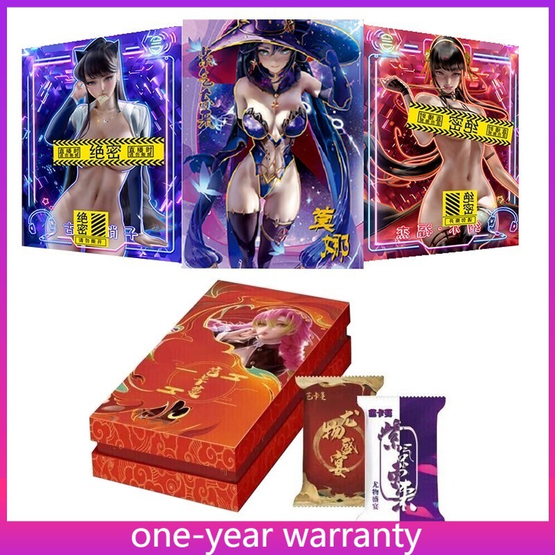 Goddess Feast 5 Premium Spicy HOLO Booster Box Anime Waifu Trading Card New Box