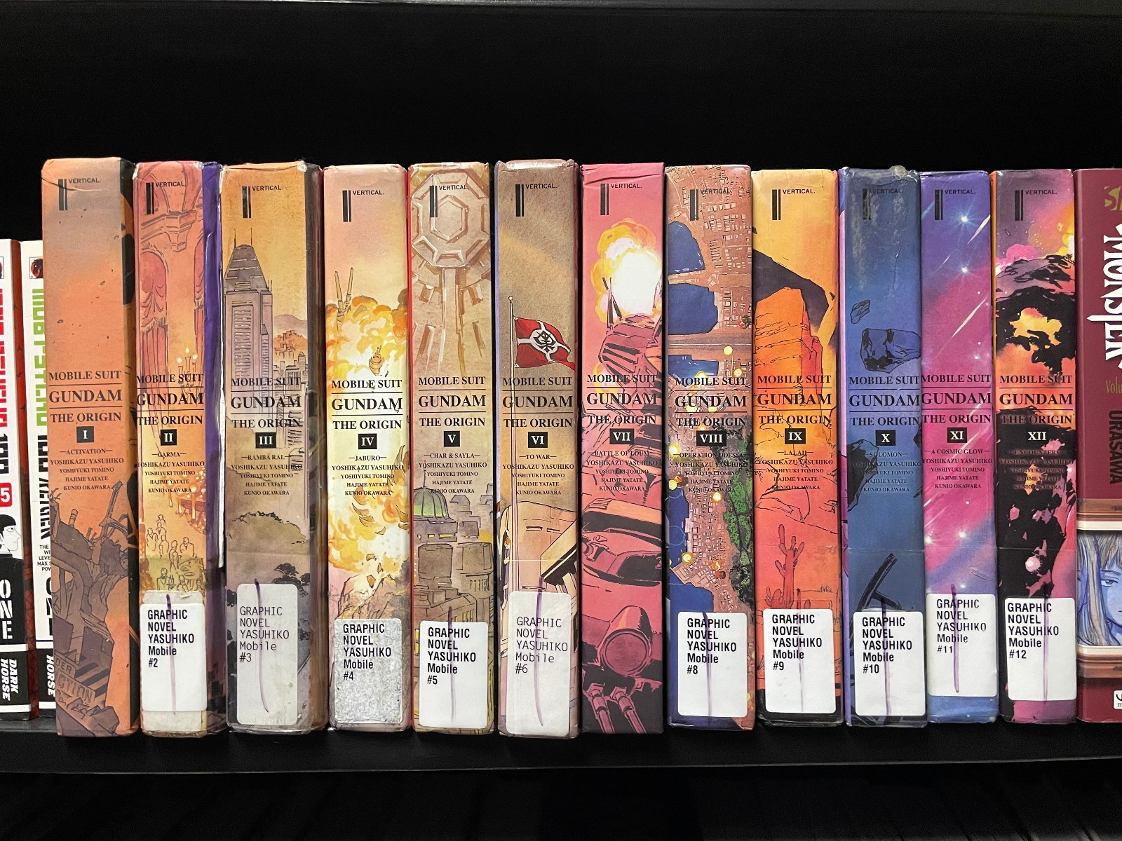Mobile Suit Gundam the Origin Manga 1-12 Hardcover COMPLETE Mobile Suit Gundam the Origin Manga 1-12 Hardcover COMPLETE