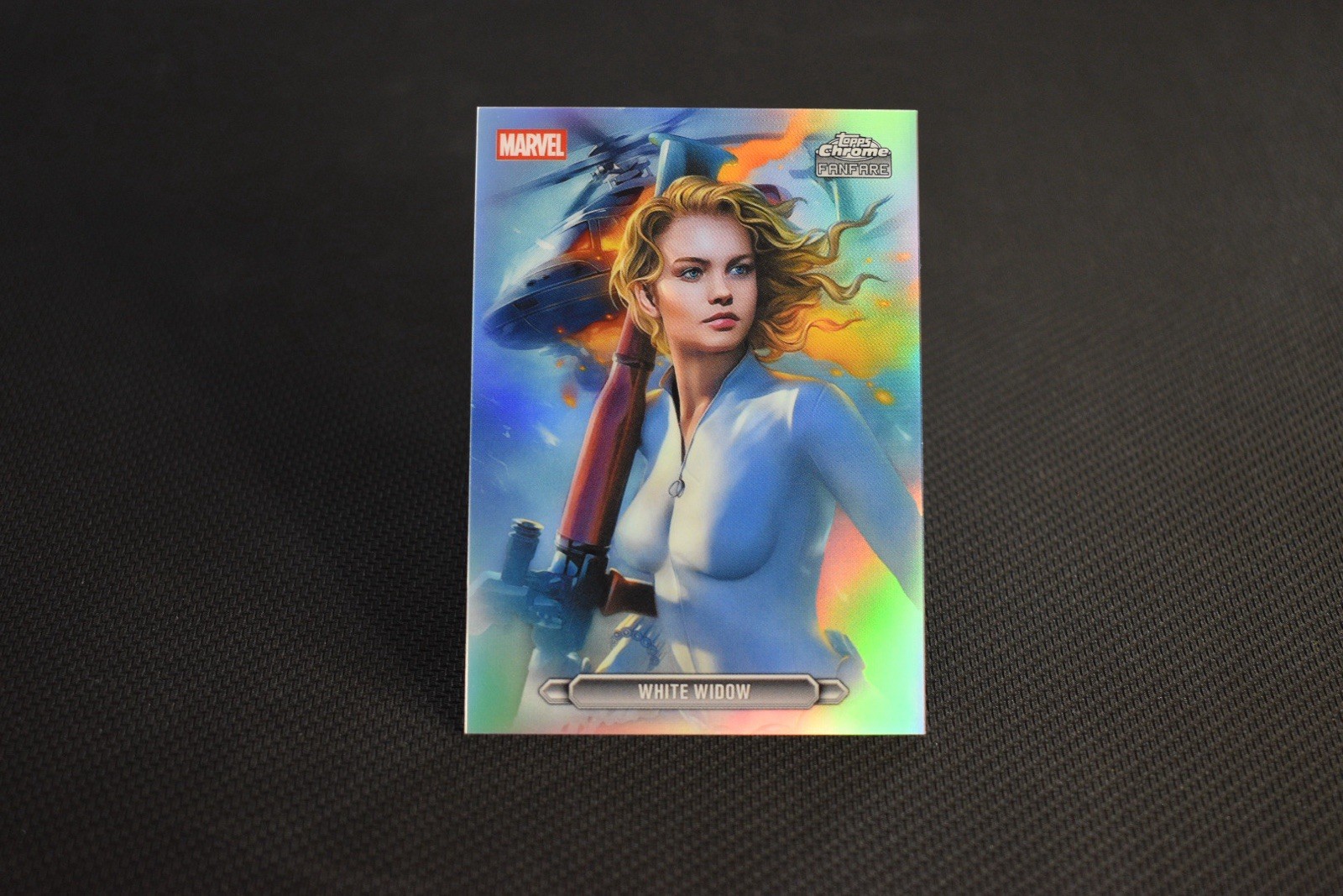 2026 Topps Chrome Marvel Fanfare White Widow