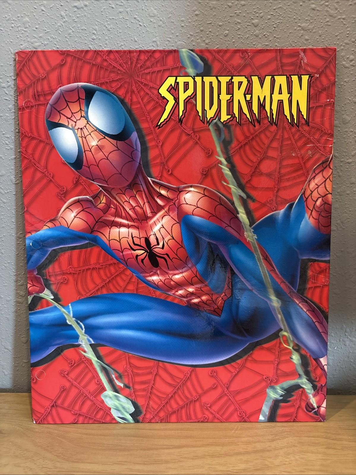 Amazing Spiderman Folder Marvel StarPoint Collectible Artwork NEW 2003 RARE VTG