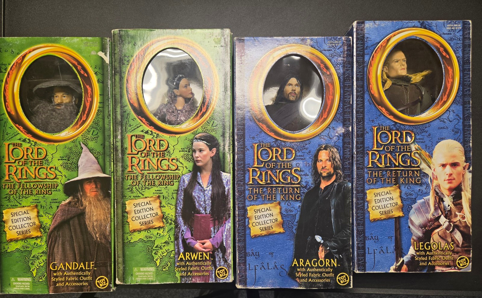 The Lord of the Rings Special Edition Collector Series Boxed Lot Of 4