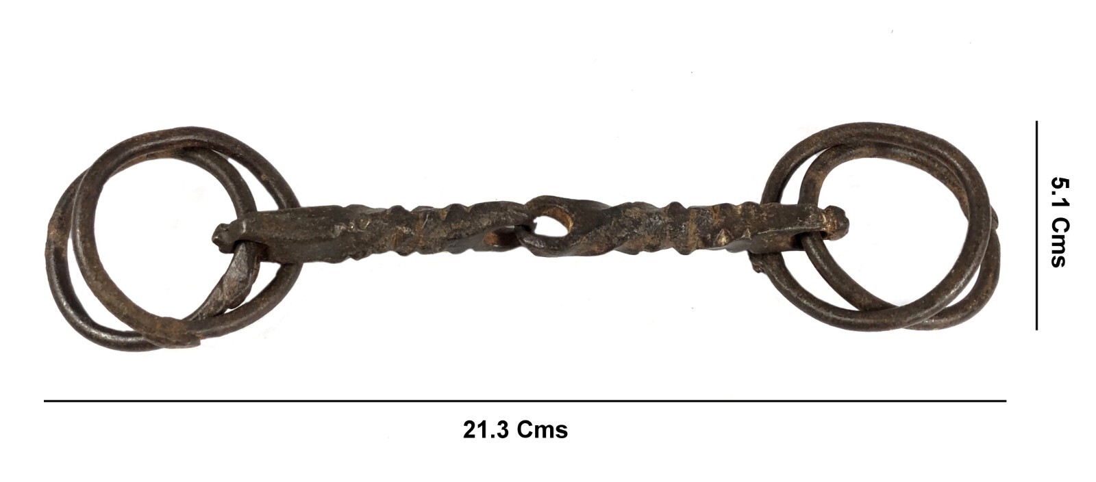 Handcrafted Unique Horse Snaffle Bridle Bit Vintage Iron Horse Headgear G42-210