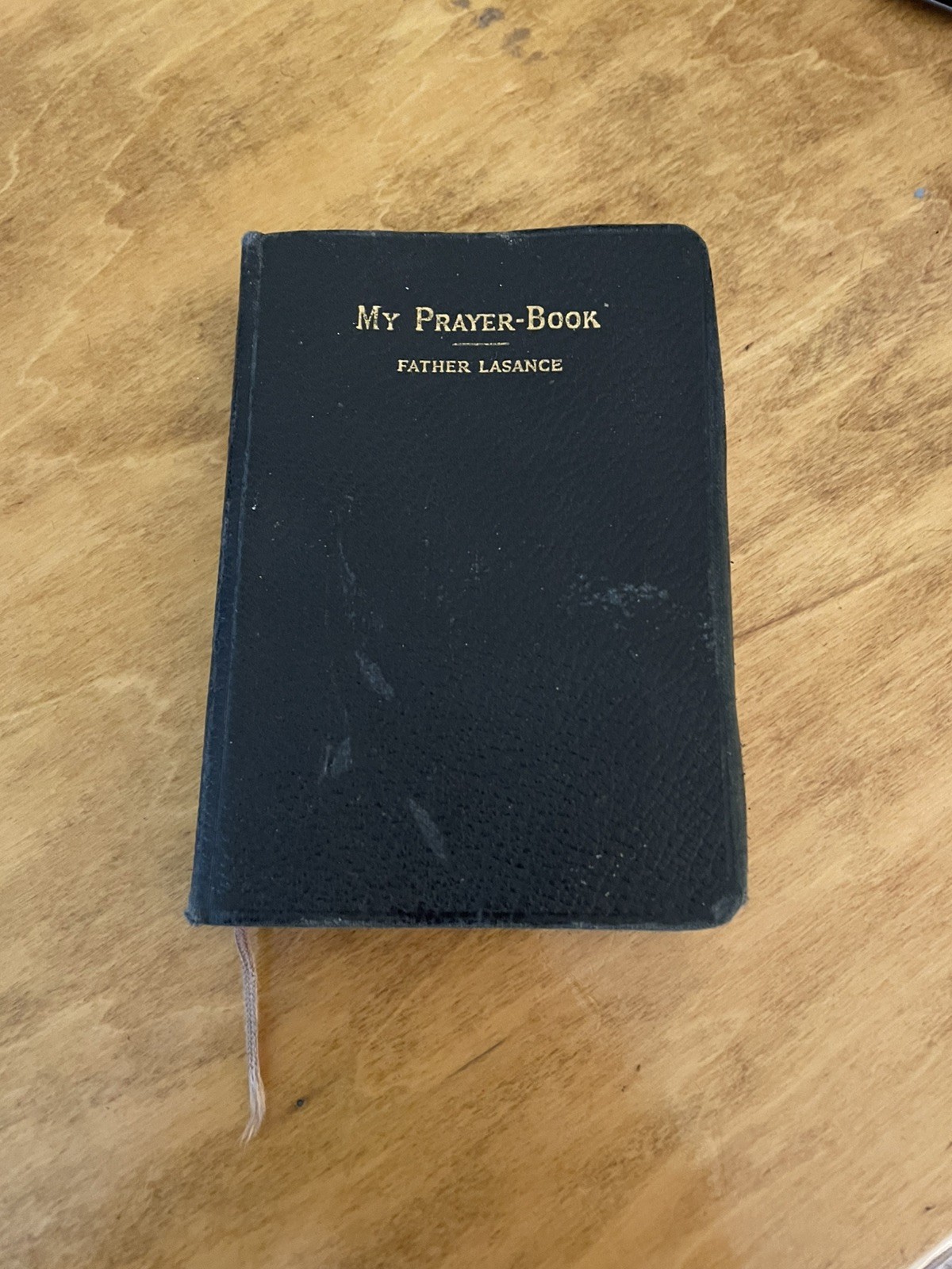 Vintage 1944 My Prayer Book Fr Lasance Prayer Book Religious Christian SSPX
