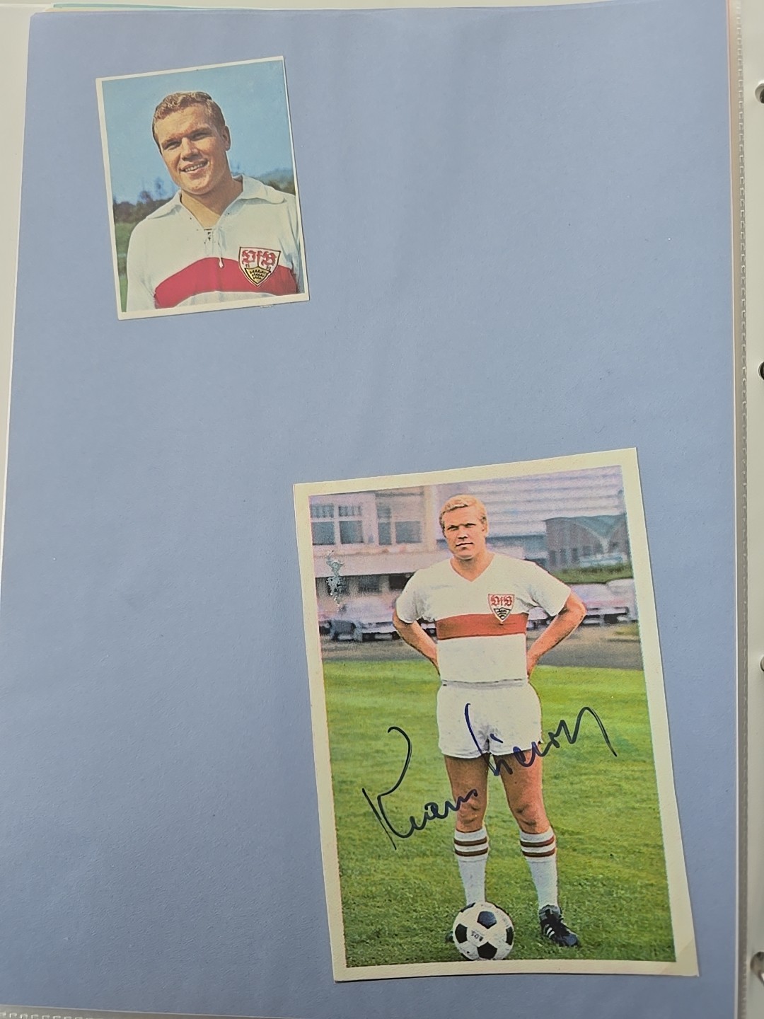 Klaus Dieter Sieloff XXL autograph signed autograph signed original A4 