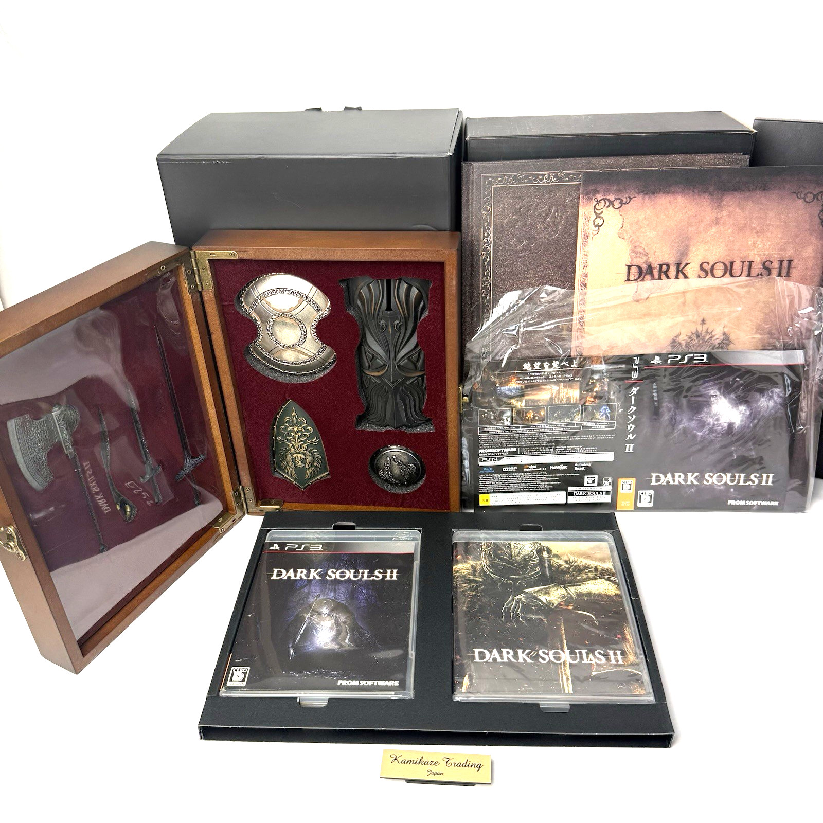 PS3 DARK SOULS II 2 Collectors Limited Edition Maps Soundtrack Japan game