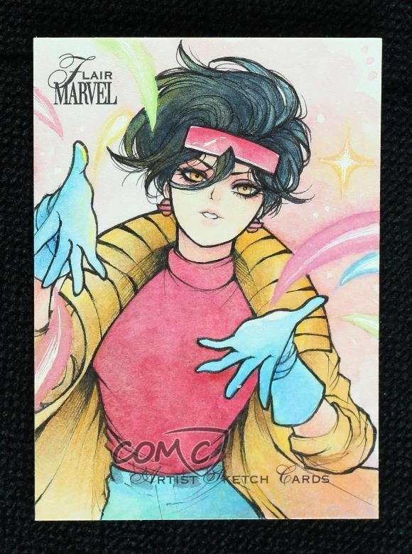 2023 Flair Marvel 1/1 Lydi Li Tubillara #MF88 Auto Sketch 0kr0