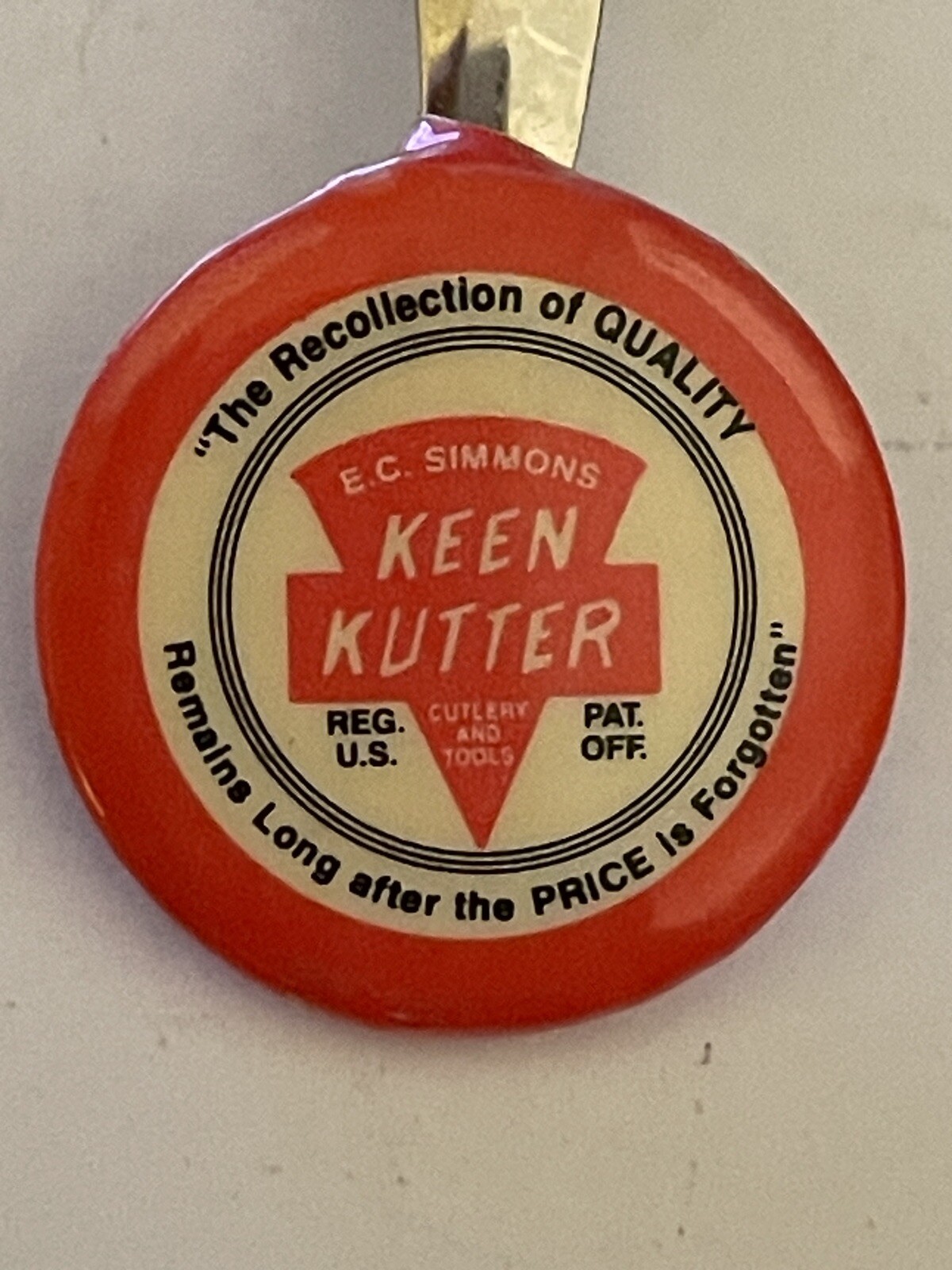 E.C. Simmons Keen Kutter Advertising Pencil Clip