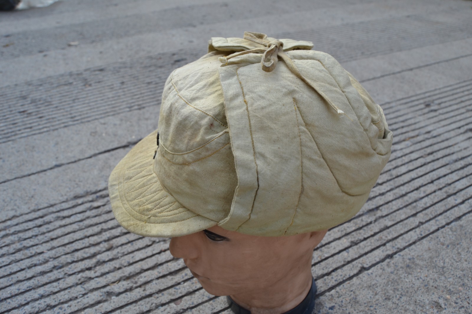 1948 Original the Kuomintang K.M.T infantry solider hat