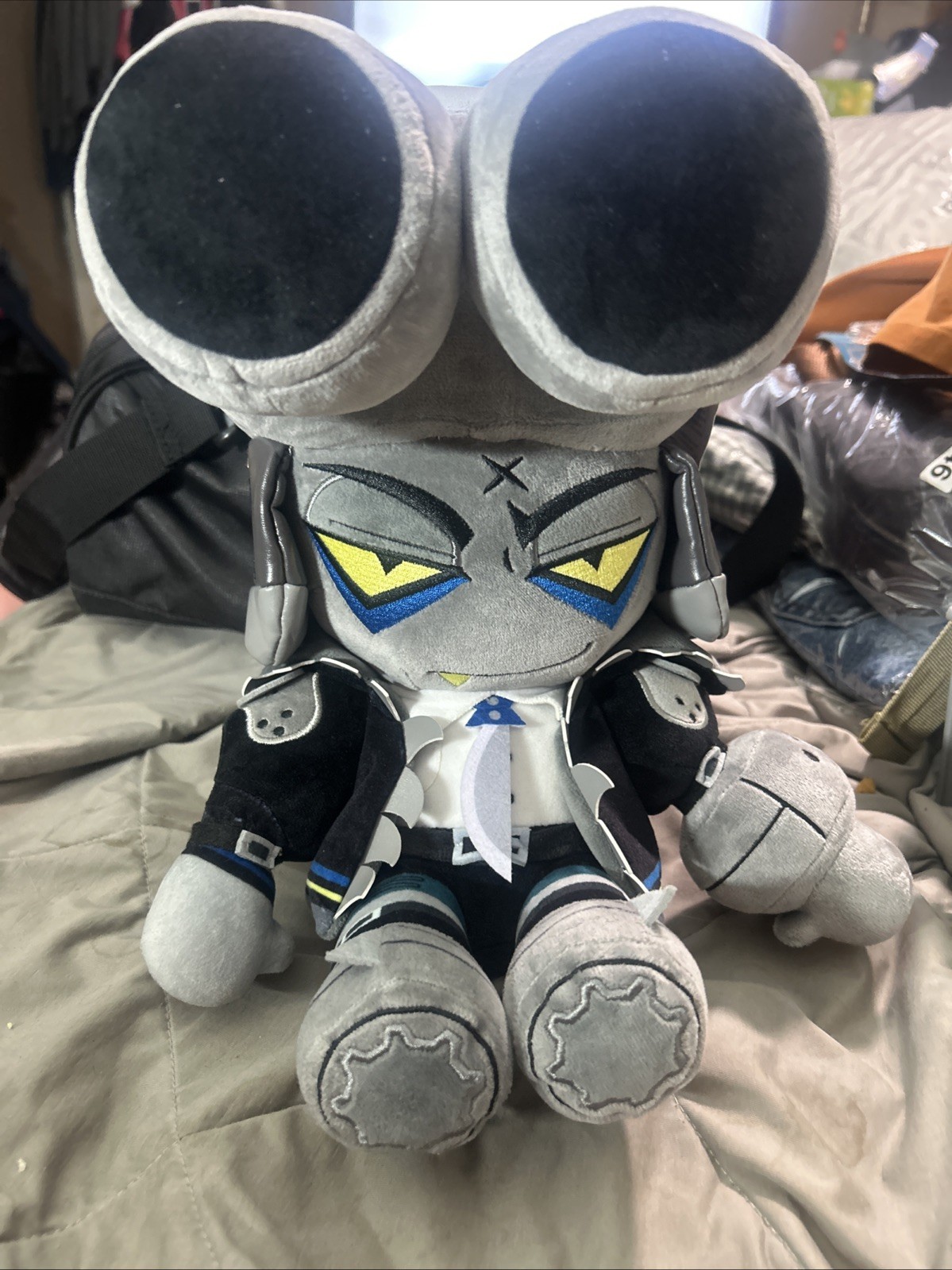 SMG4 Official Mr.WPNZ Plush (SuperMarioGlitchy4) Preowned With Tags Read SMG4 Official Mr.WPNZ Plush (SuperMarioGlitchy4) Preowned With Tags Read