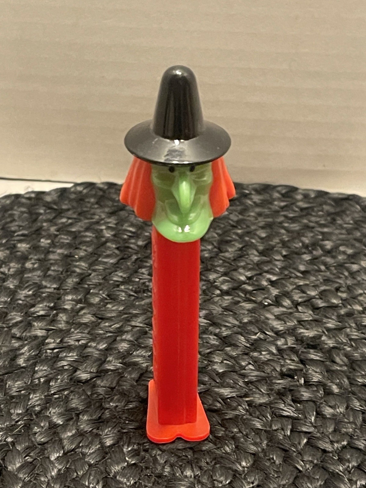 Vintage 1971 Witch Pez Dispenser No 5 With Feet Green Face Orange Stem Slovenia Vintage 1971 Witch Pez Dispenser No 5 With Feet Green Face Orange Stem Slovenia