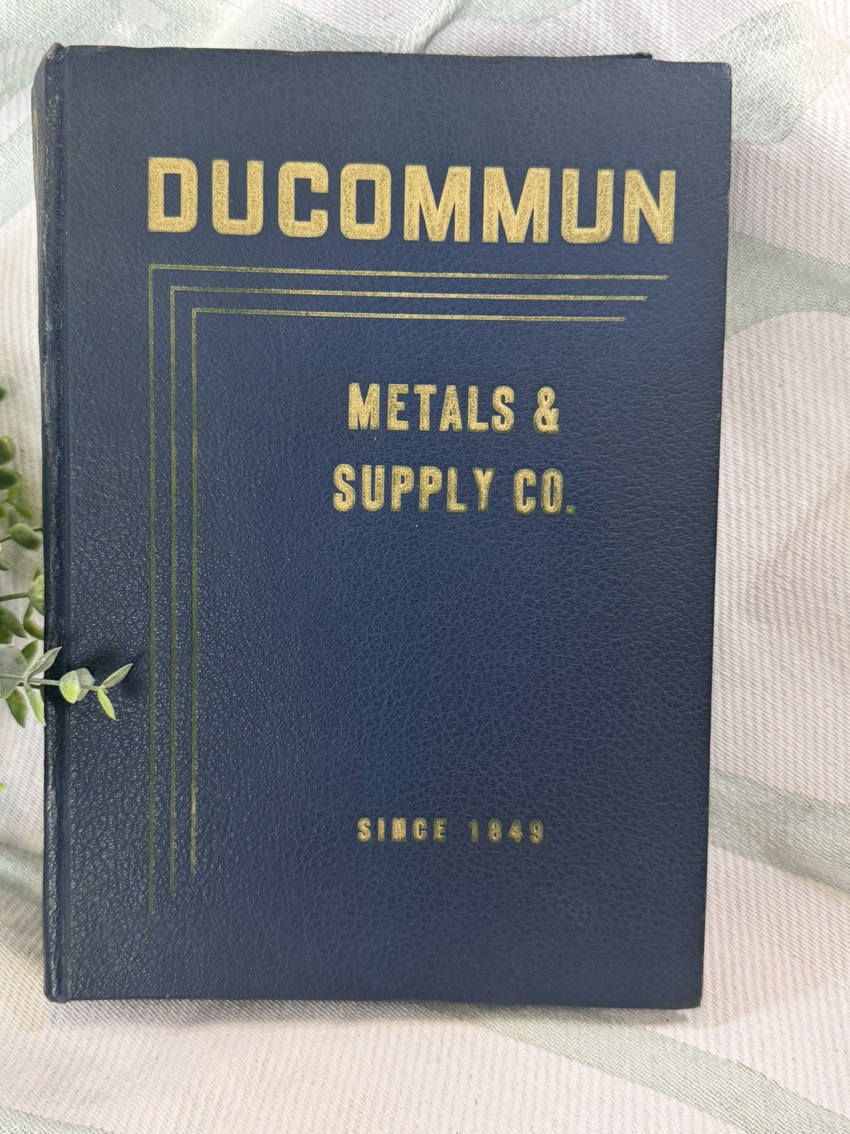 1956 Ducommun Metals & Supply Co. Industrial Catalog R – 4.9 lbs, Vintage Tool