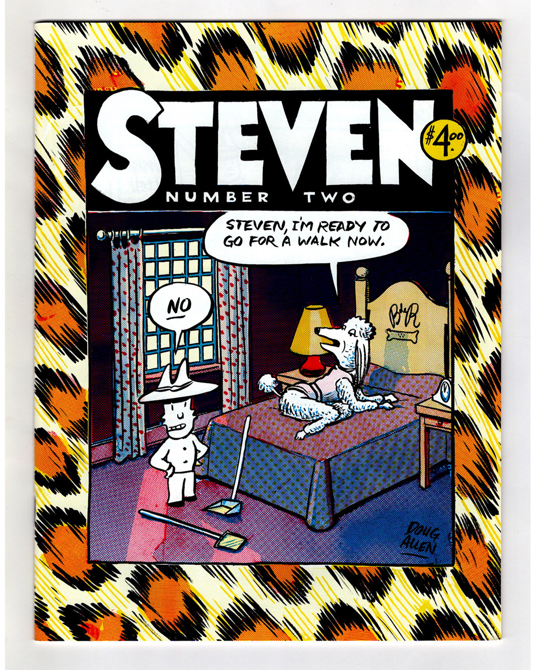 RARE SIGNED Steven #2 by Doug Allen - With SKETCH