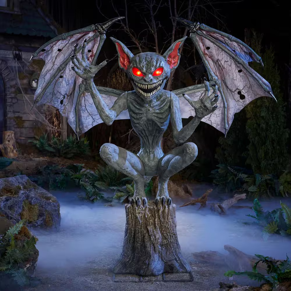 5.5 FT Wicked Woods Animated LED Evil Pixie NEW