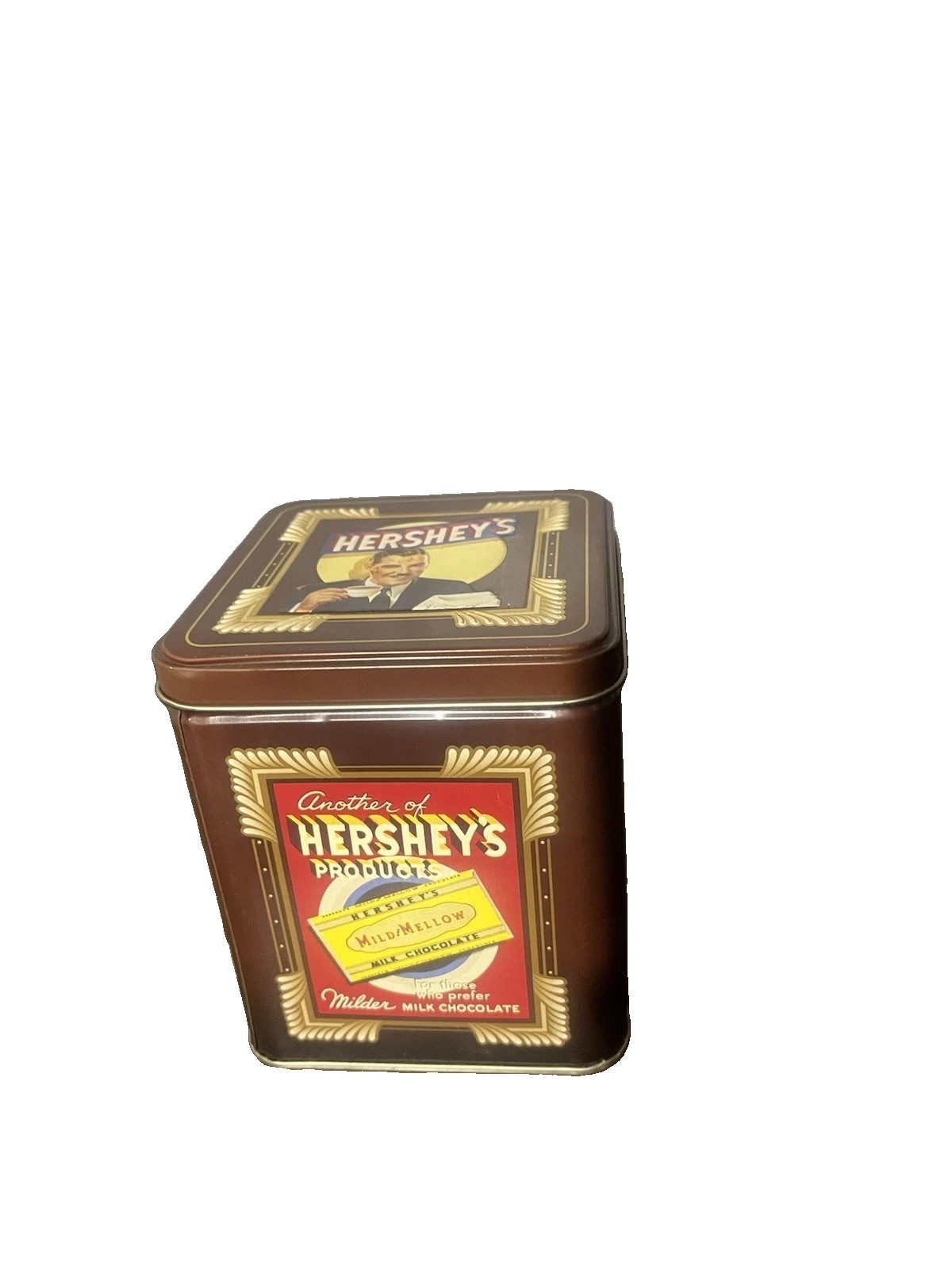 Hershey\'s Millenium Series Canister 1920\'s-1930\'s Era Replica Vintage Graphic