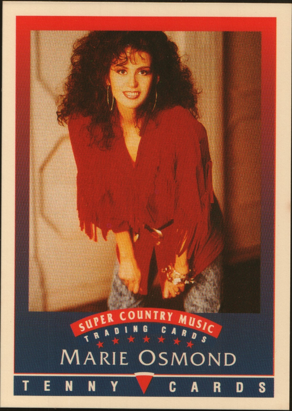 1992 Tenny Cards - Super Country Music -Marie Osmond