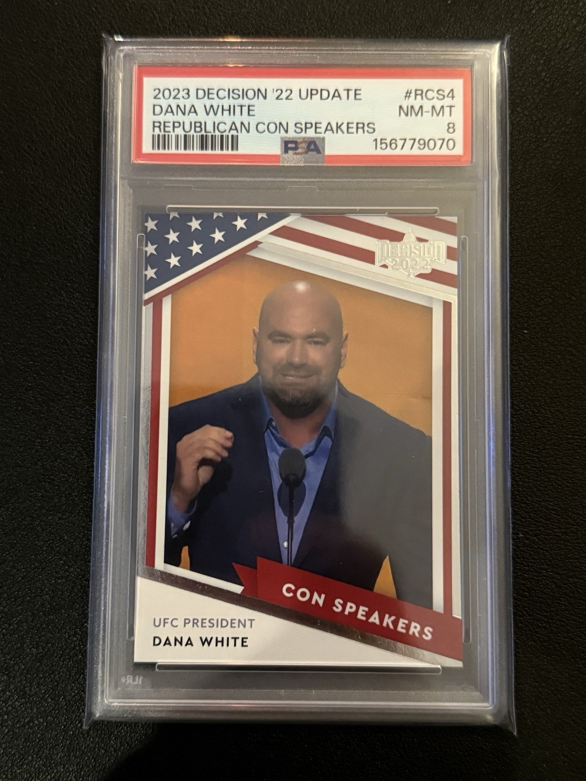PSA 8  2023 Decision 2022 Update Republican Convention Speakers Dana White #RCS4
