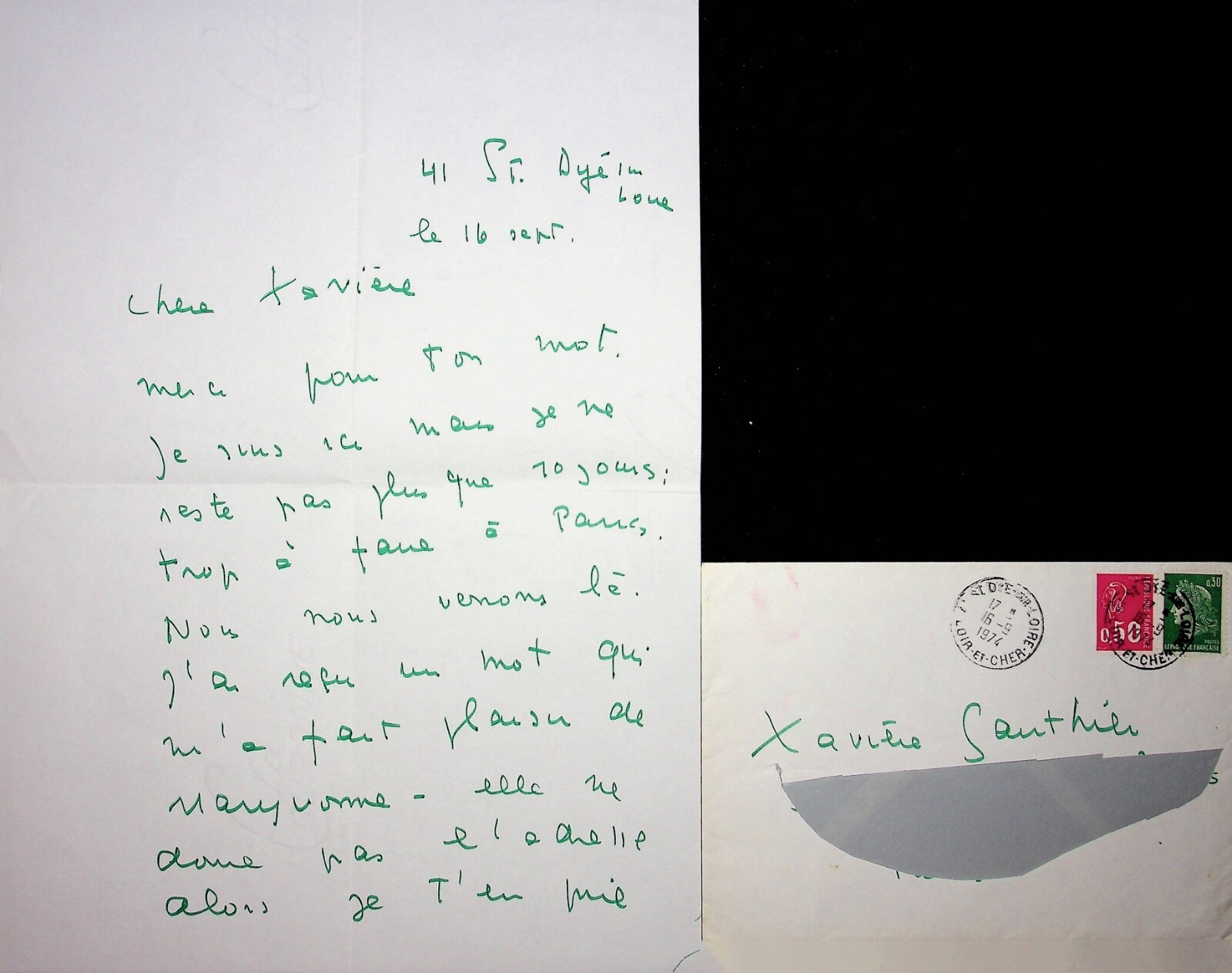 ✒ L.A.S Léonor FINI painter to Xavière GAUTHIER - his exhibition l\'emmerde