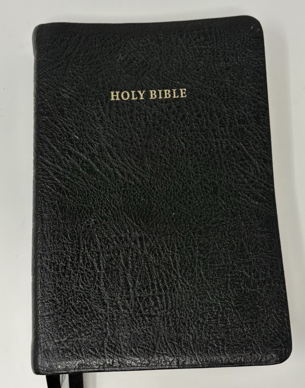 Cambridge Holy Bible KJV Black Calf Skin Leather Text King James Version