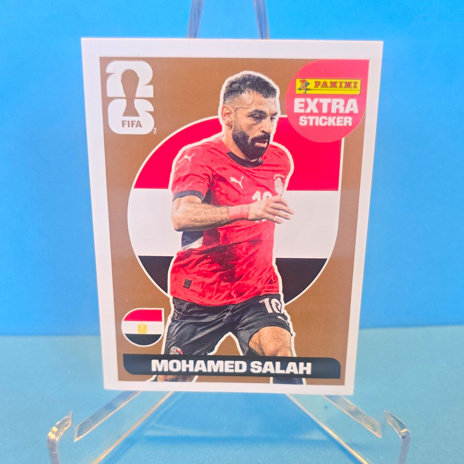 Panini FIFA World Cup 2026 Bronze Extra Sticker Mohamed Salah