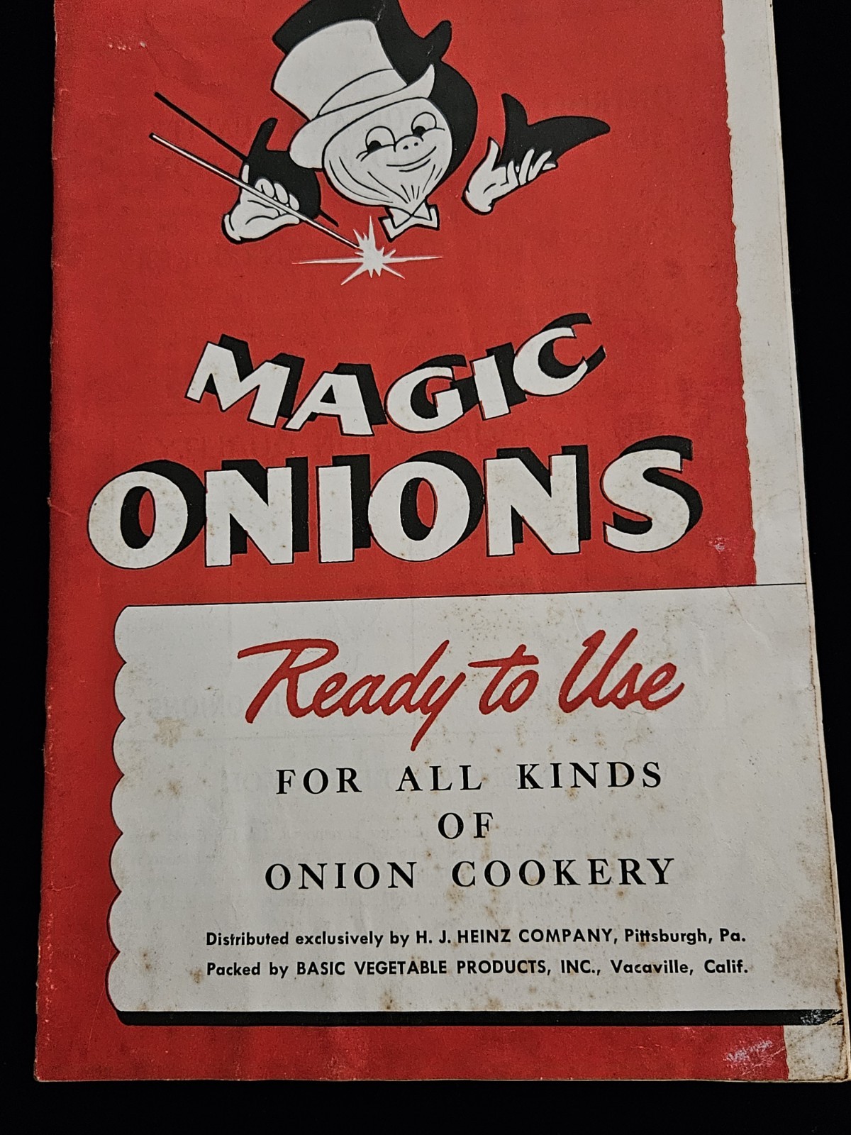 Vintage Cooking Pamphlet by H J Heinz \