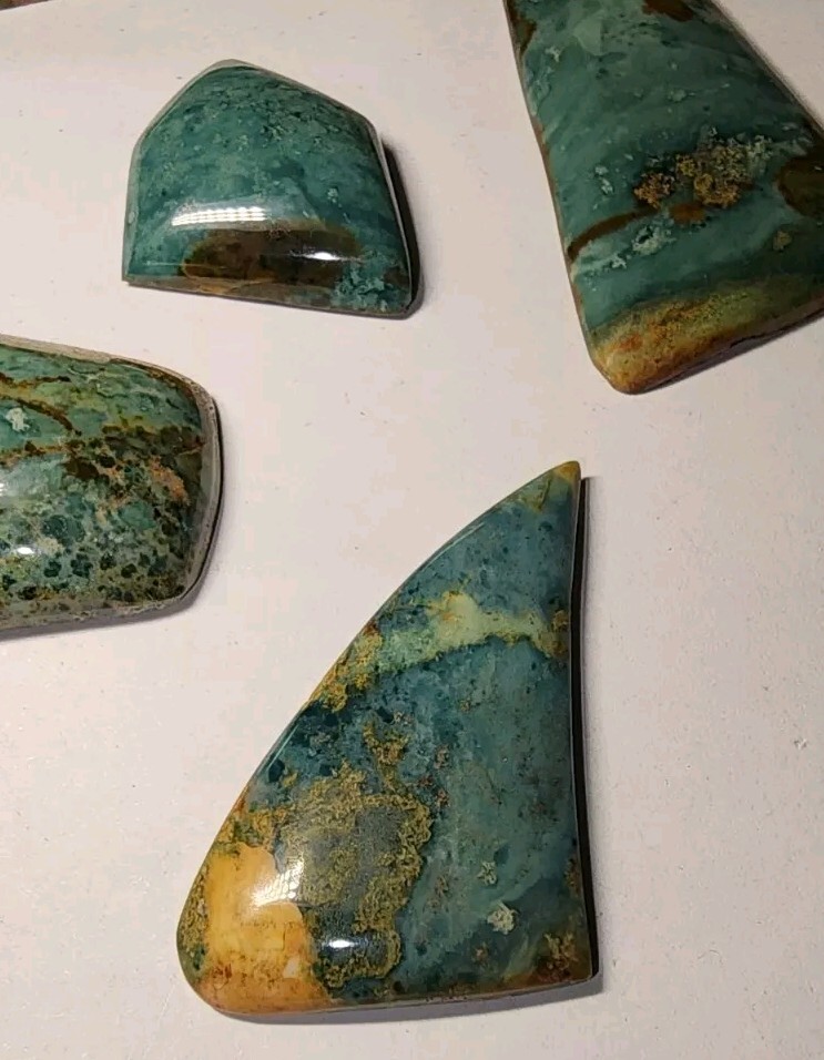 Vistaite Jasper - Rare Polished Parcel AAA Quality Pattern Oregon Old Stock. 39g Vistaite Jasper - Rare Polished Parcel AAA Quality Pattern Oregon Old Stock. 39g