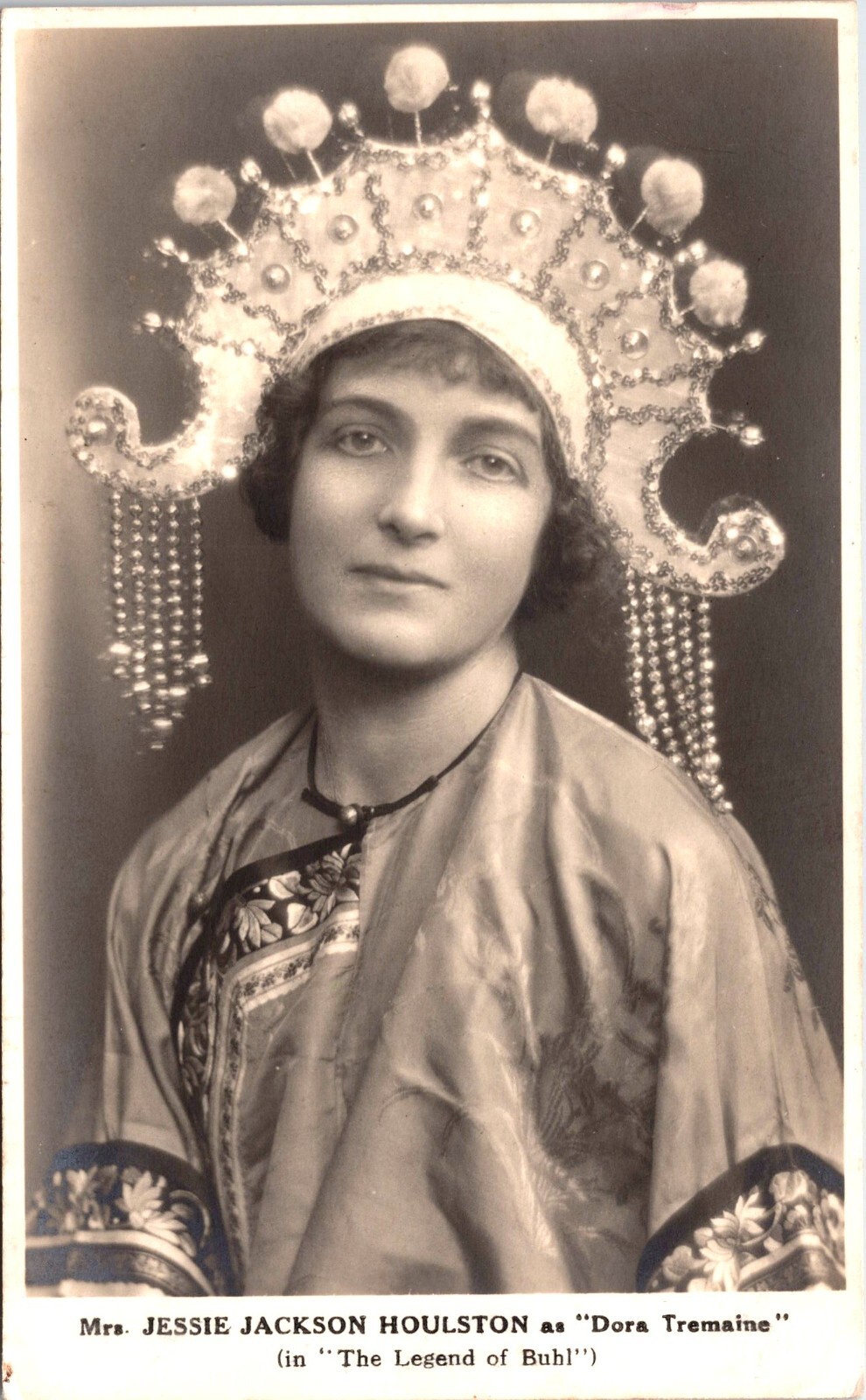 MRS JESSIE JACKSON HOULSTON : STAGE ACTRESS : IN \ MRS JESSIE JACKSON HOULSTON : STAGE ACTRESS : IN \