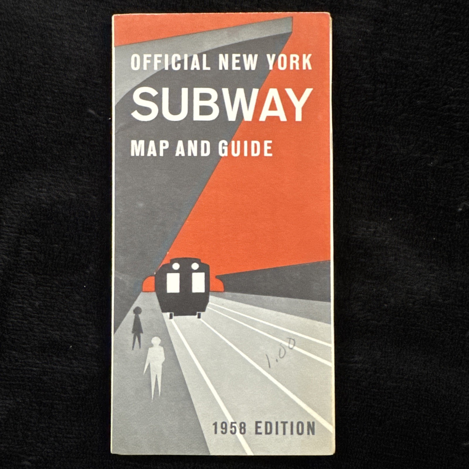 1958 OFFICIAL NEW YORK SUBWAY Map And Guide 1958 OFFICIAL NEW YORK SUBWAY Map And Guide