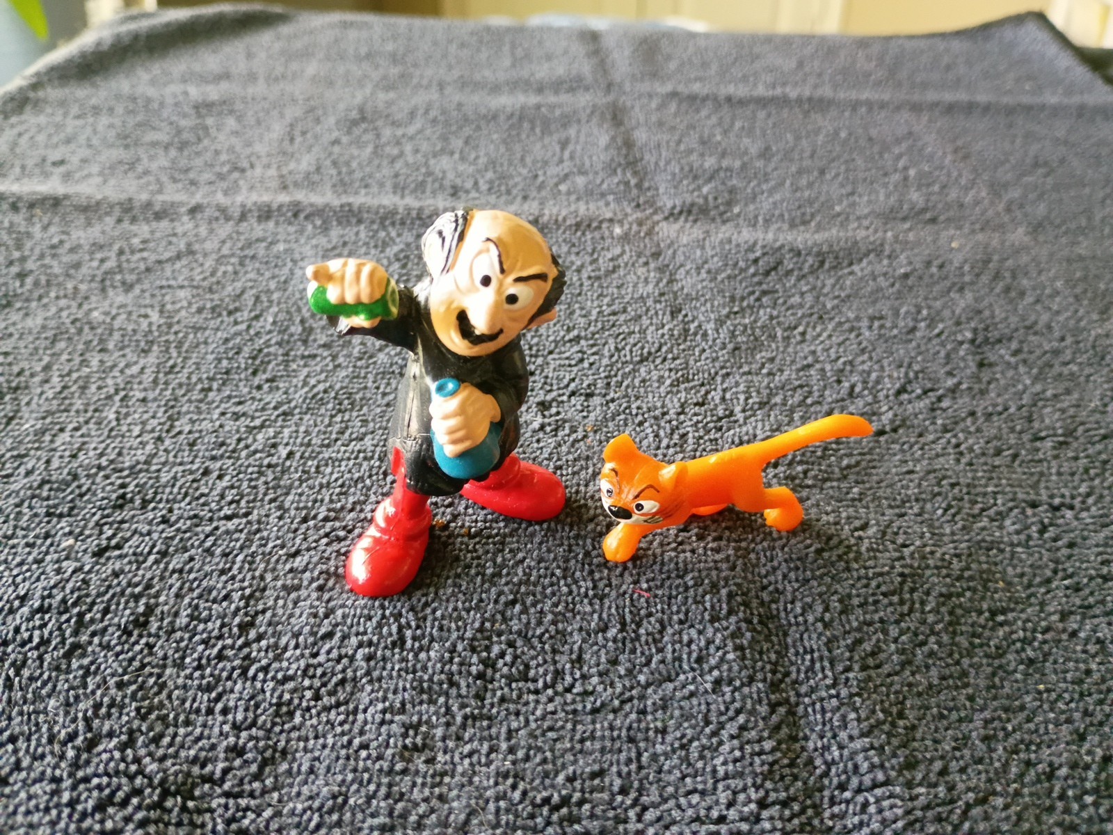 Vintage Smurf - Gargamel & Azrael - #20242/40211