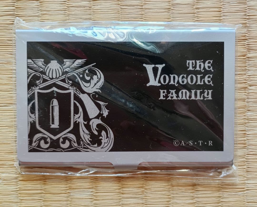 Katekyo Hitman Reborn Vongola Family Business Card Case Rare Katekyo Hitman Reborn Vongola Family Business Card Case Rare