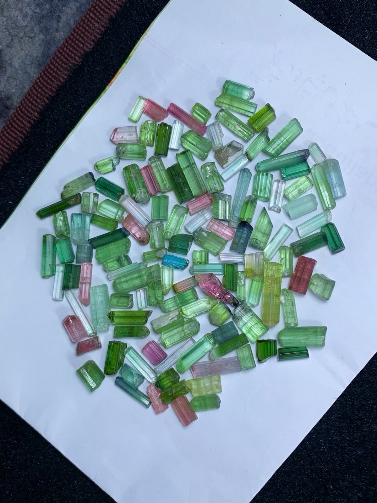 Wow Such A Stunning Lot Rough Tourmaline Available