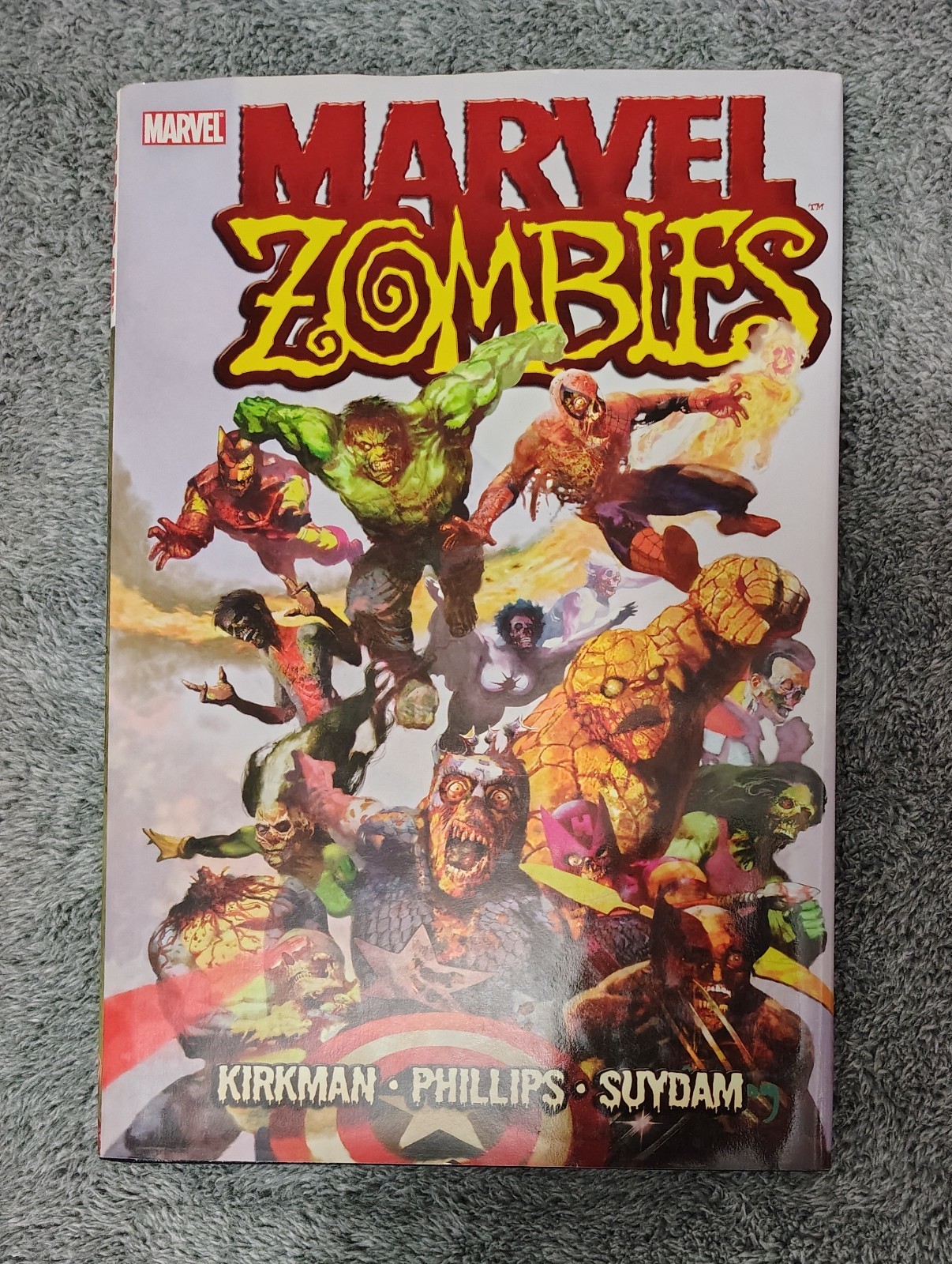 Marvel Zombies Marvel 2006 HC 1st Print Hardcover w/ DJ Robert Kirkman EUC Marvel Zombies Marvel 2006 HC 1st Print Hardcover w/ DJ Robert Kirkman EUC