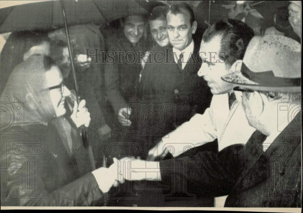1970 Press Photo President Nixon and President Tito in Kumrovec, Yugoslavia