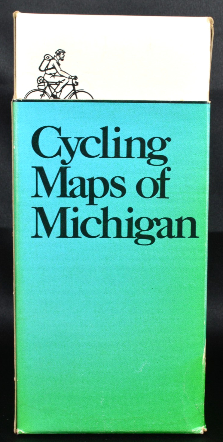 48 CYCLING MAPS Of MICHIGAN 1979 Complete Boxed Set Biking VTG 48 CYCLING MAPS Of MICHIGAN 1979 Complete Boxed Set Biking VTG