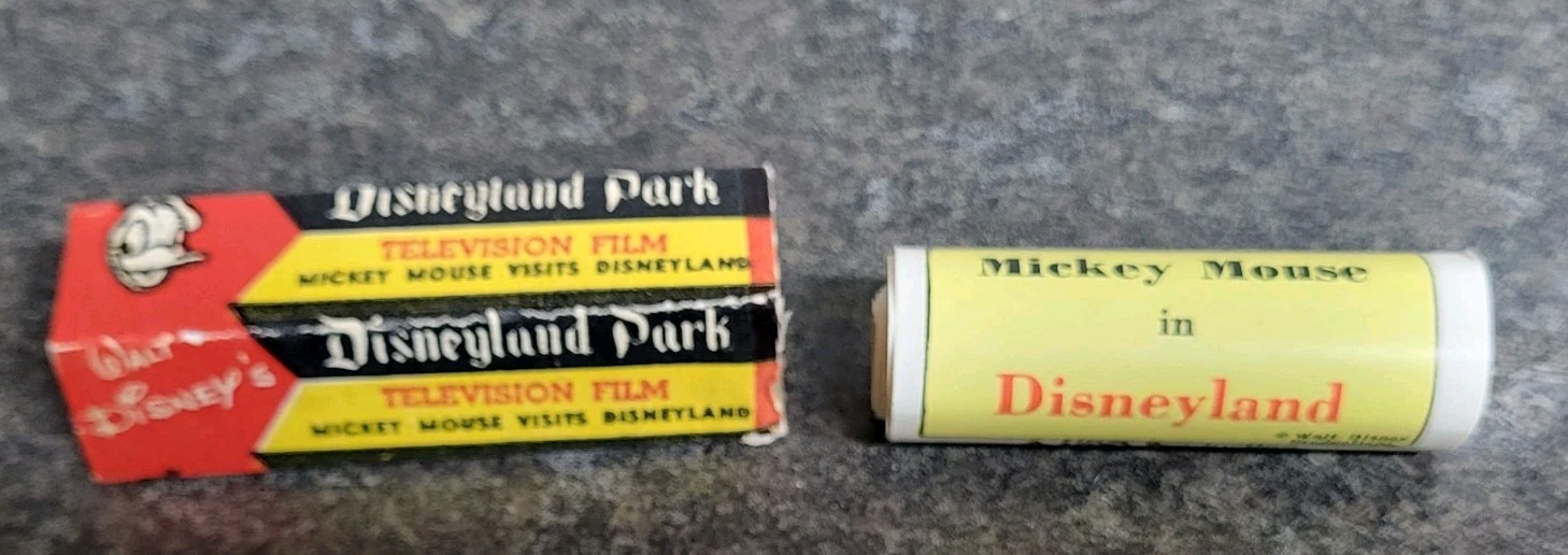1950’s Disneyland Park TV Film By Lido Toy Co. Comic Strip In Original Box 