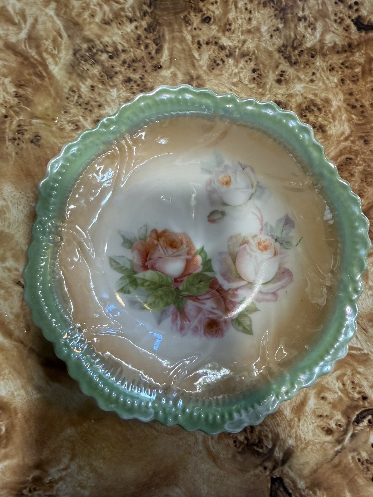 Porcelain Leuchtenburg Vintage Trinket Dish