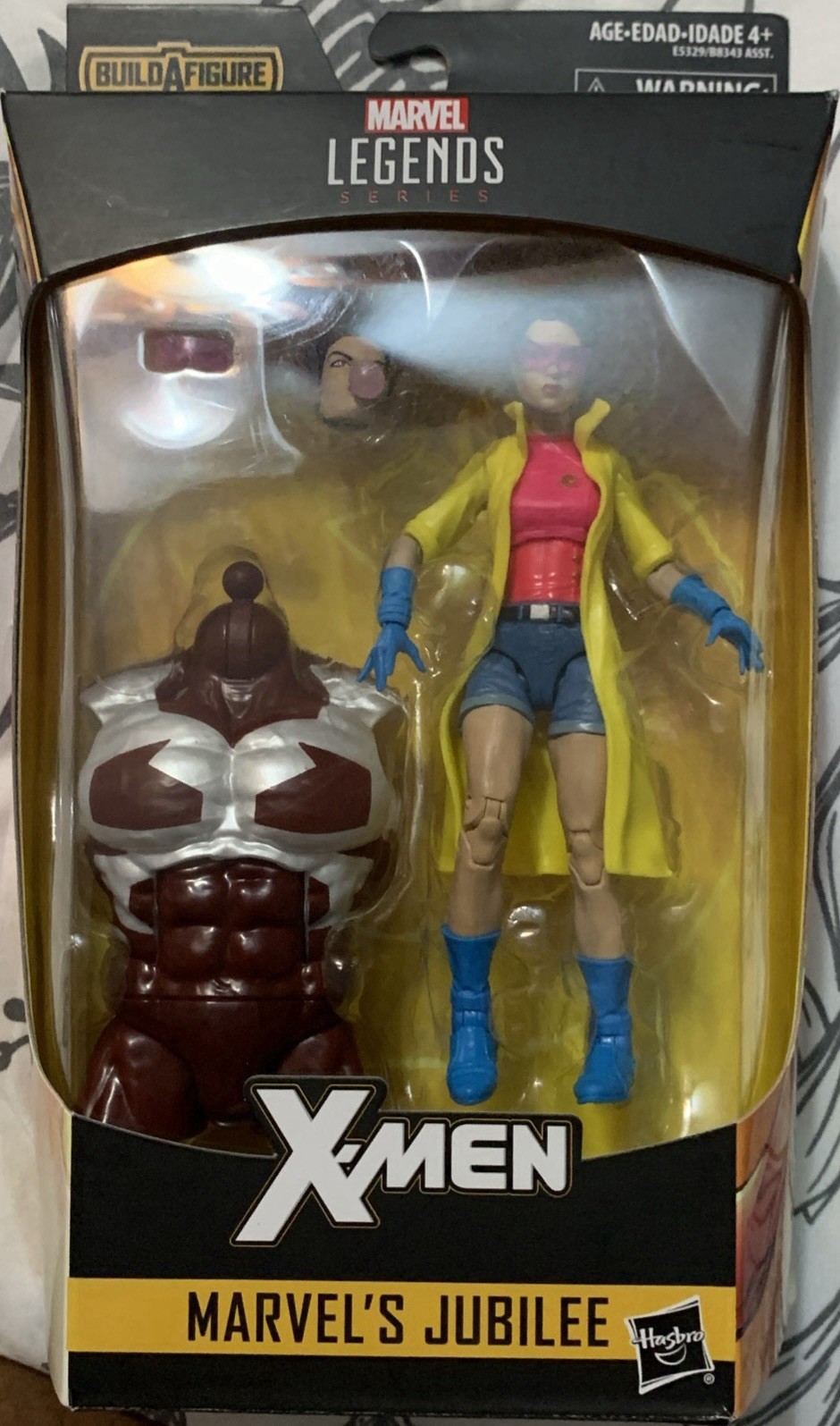 Marvel Legends X-Men Marvels Jubilee Build A Figure New Hasbro