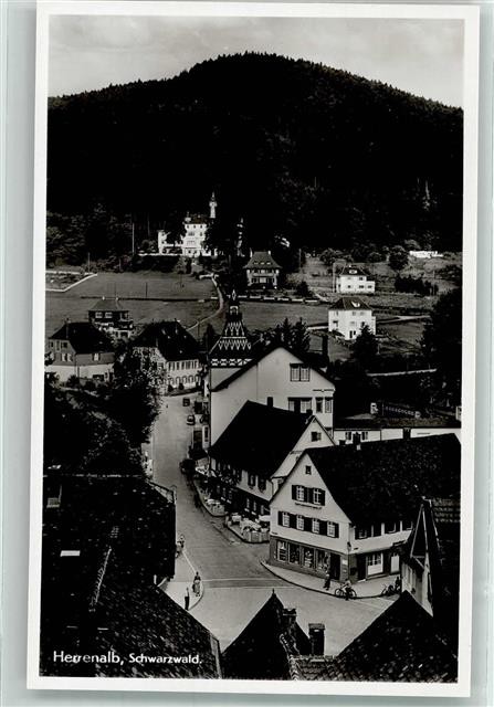 39943168 - 7506 Bad Herrenalb Dobler Strasse with Hotel Post