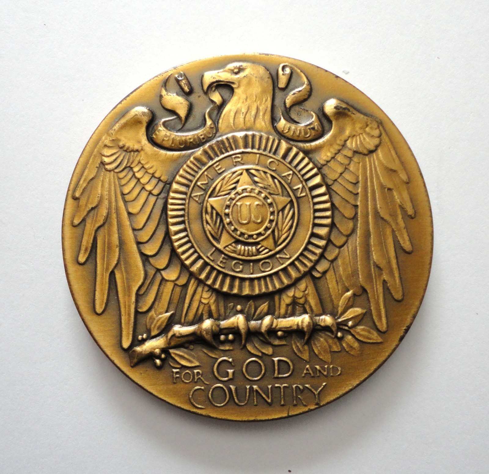 American Legion School Award Bronze Medal/Medallion HEAVY