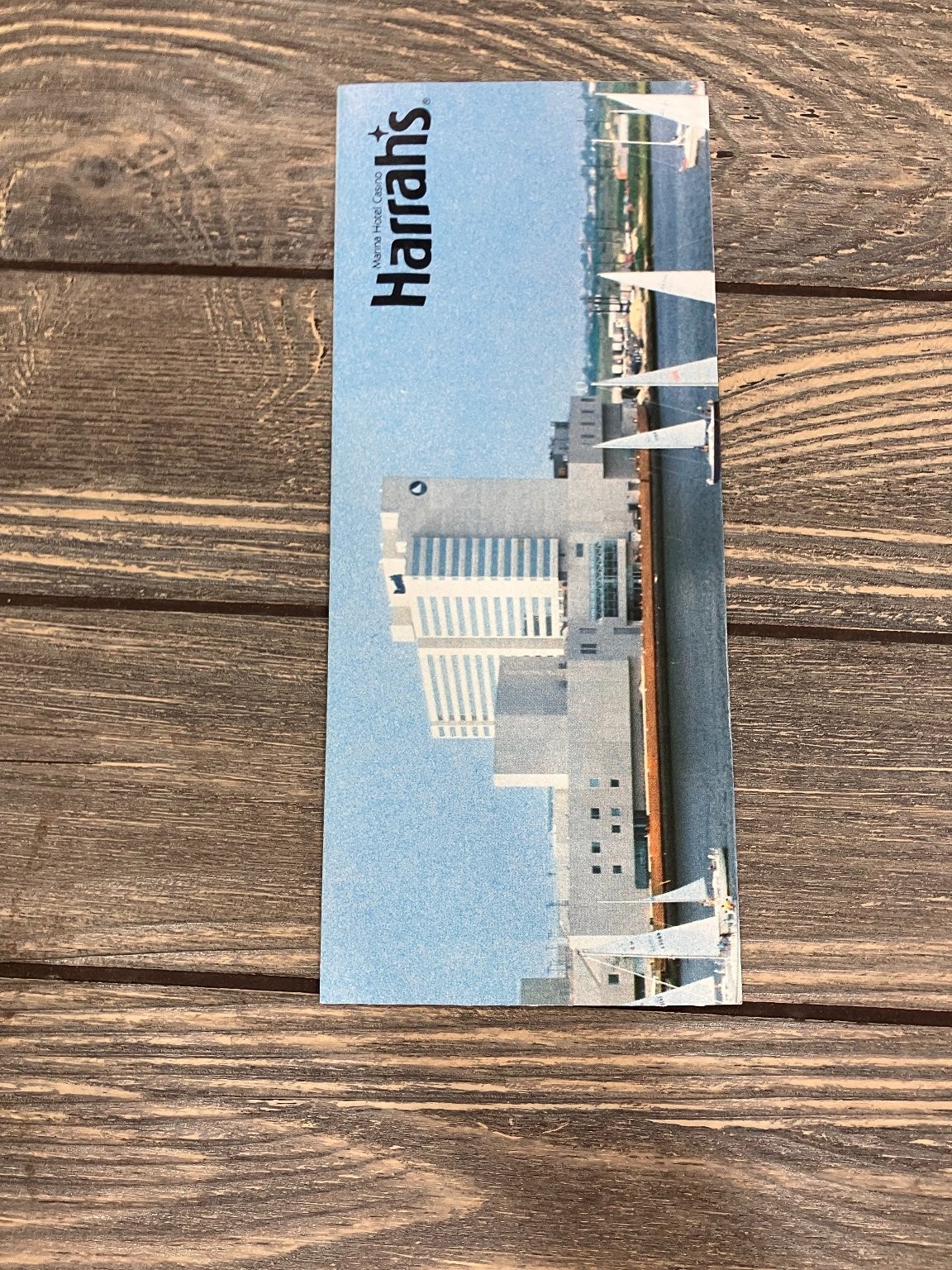 Harrah\'s Atlantic City Marina Hotel Casino Brochure Parking Offer Ephemera