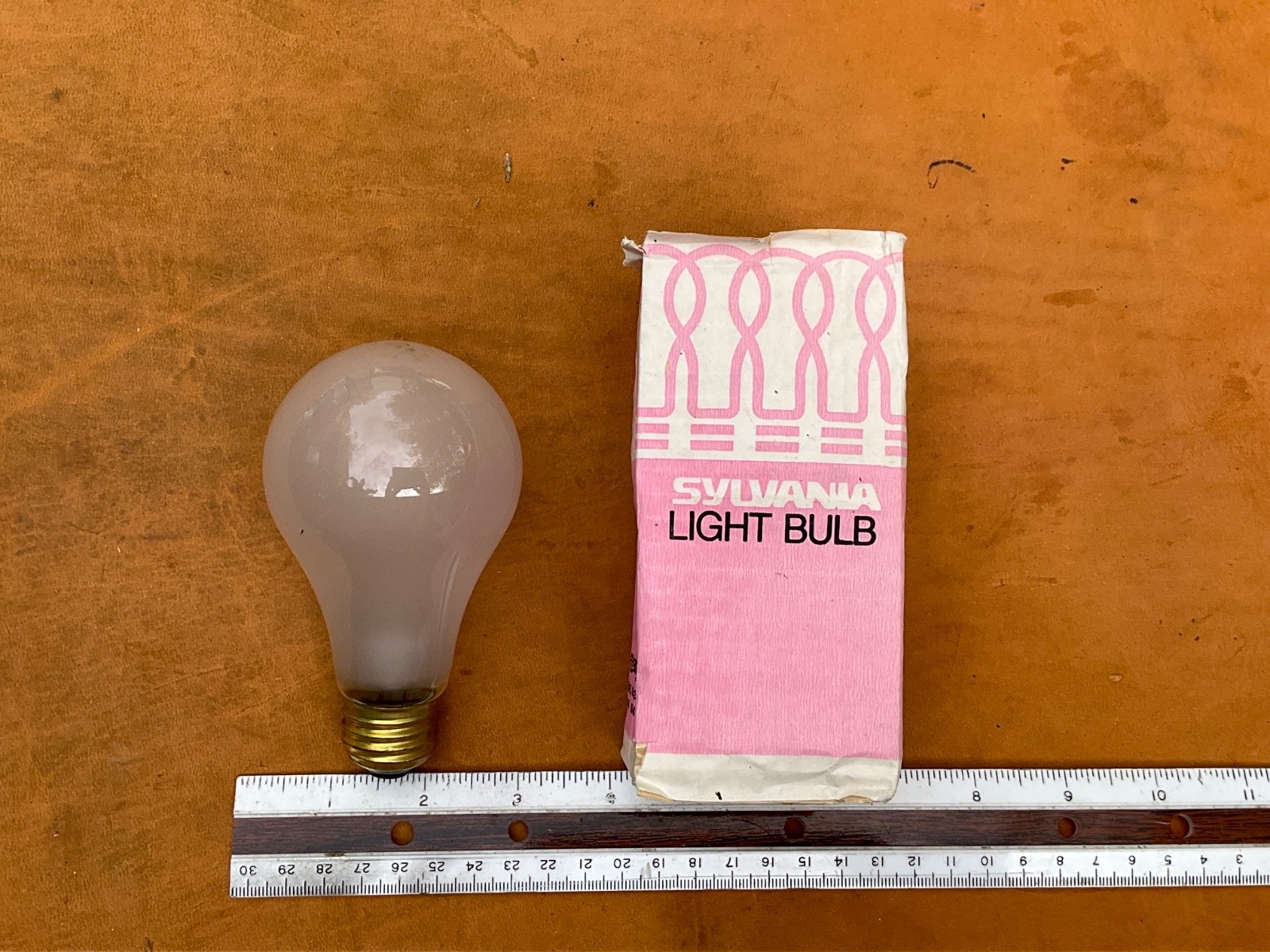 Vintage GTE Sylvania 50W 32V Bulb Frosted New Old Stock