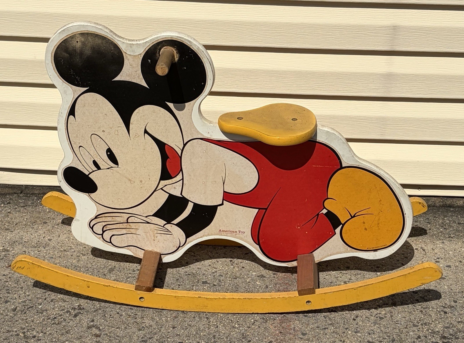 Vintage Mickey Mouse Rocker 