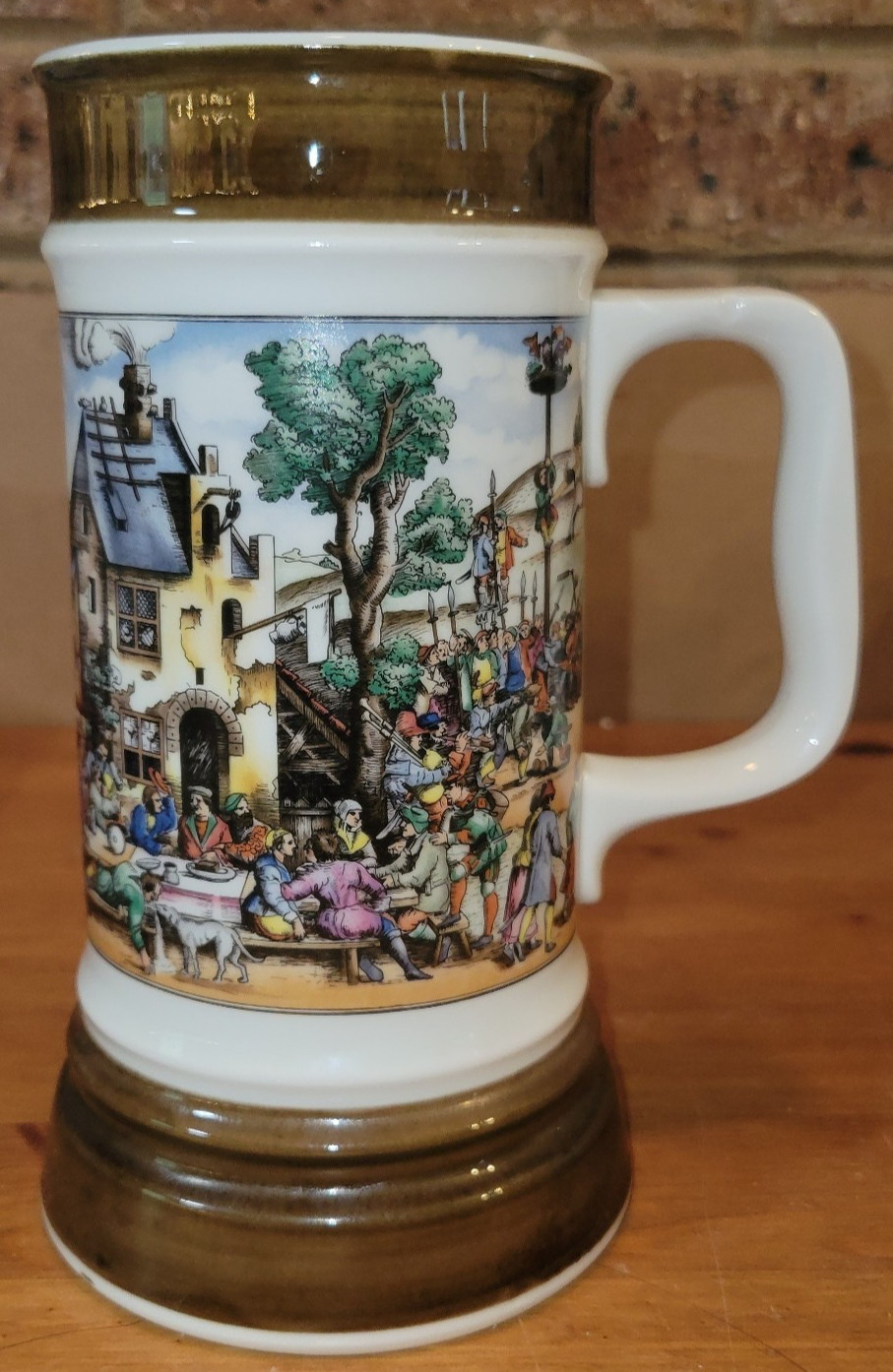 Bareuther Waldsassen Bavaria Beer Stein Mug - No Lid