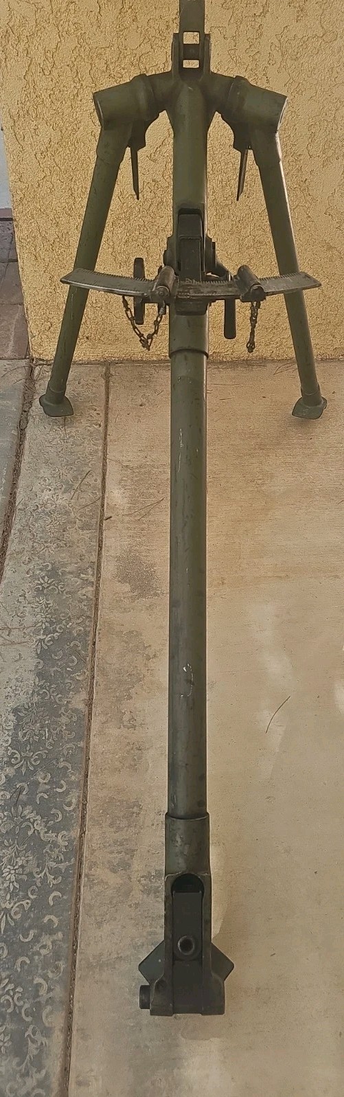 Antique  Swiss Leichtes Machinegewehr LMG 25 tripod #7470 