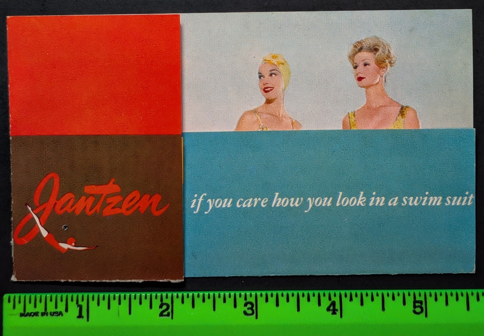 Vintage Jantzen Women\'s Swimwear Foldout Brochure