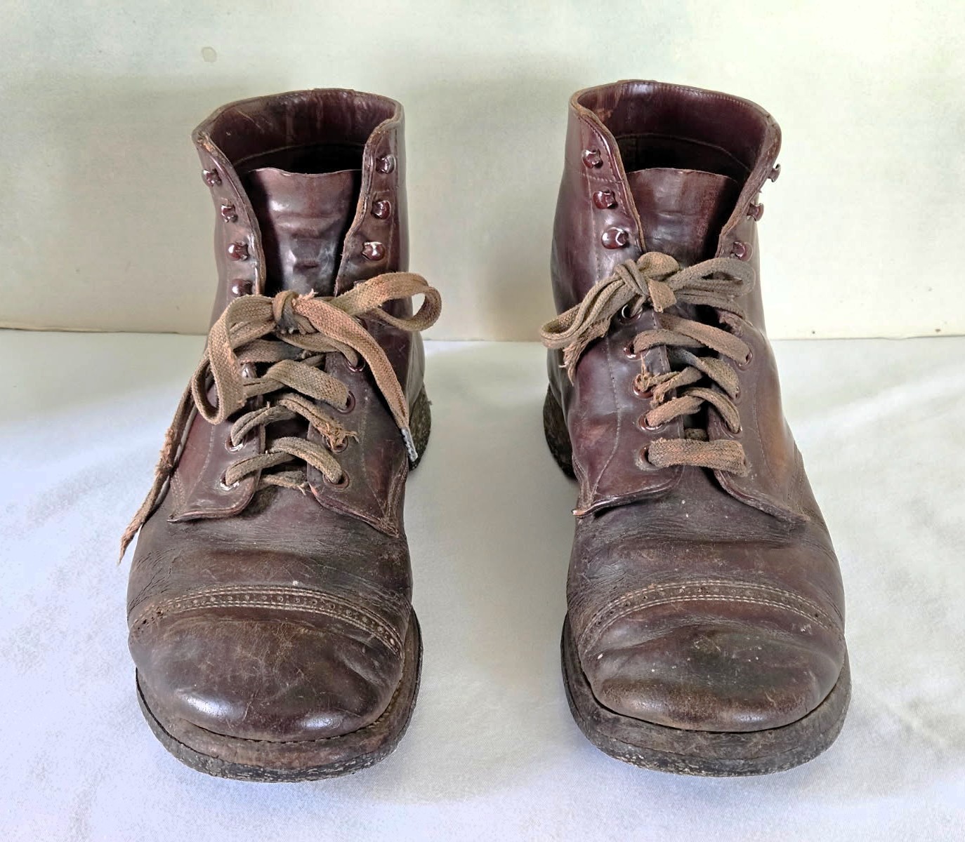 Vintage WWII U.S. M1939 Service Shoes - Walking Out Boots Vintage WWII U.S. M1939 Service Shoes - Walking Out Boots