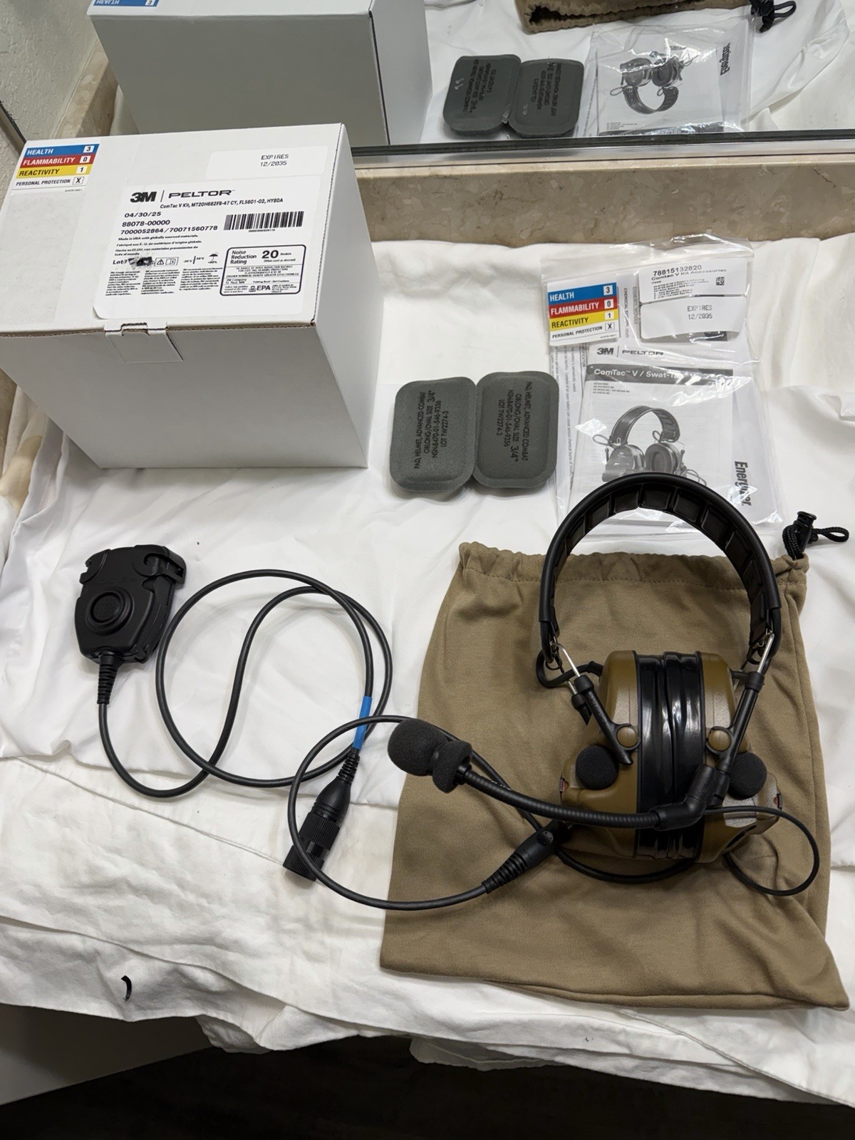 3M Peltor Coyote ComTac V Single Comm