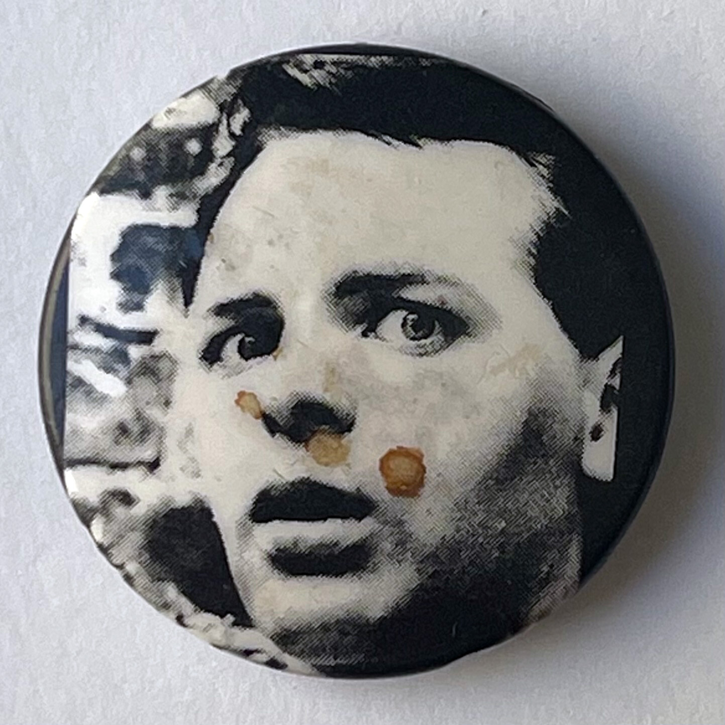 Vintage late 1970s GARY NUMAN pinback button pin badge synth 1\